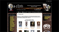 Desktop Screenshot of a1trophycenter.com